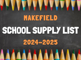  School Supply Lists 2024-2025
